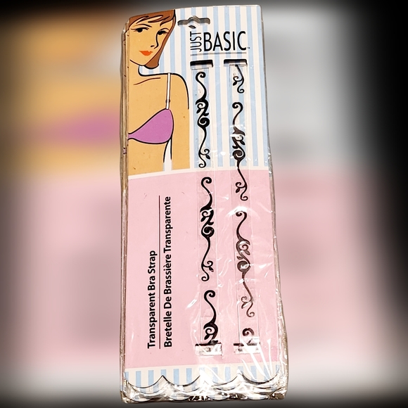 NWT 1 SET DESIGNER TRANSPARENT BRA STRAPS: 3 to Choose From! - Picture 5 of 12